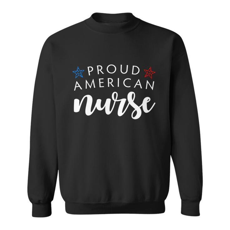 4Th Of July Nurse Independence Day Design Hospital Workers Cute Gift Sweatshirt