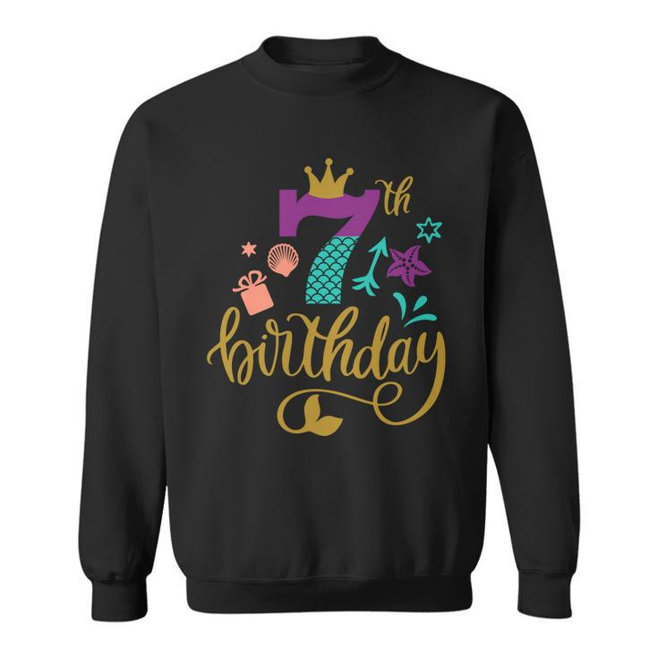 7Th Birthday Cute V2 Sweatshirt