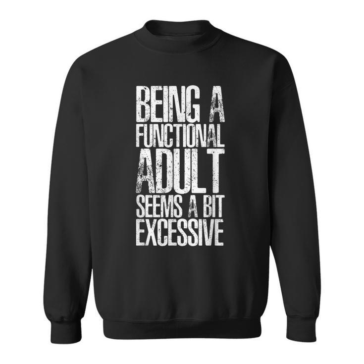 Adult-Ish Adulting | 18Th Birthday Gifts | Funny Sarcastic  Sweatshirt