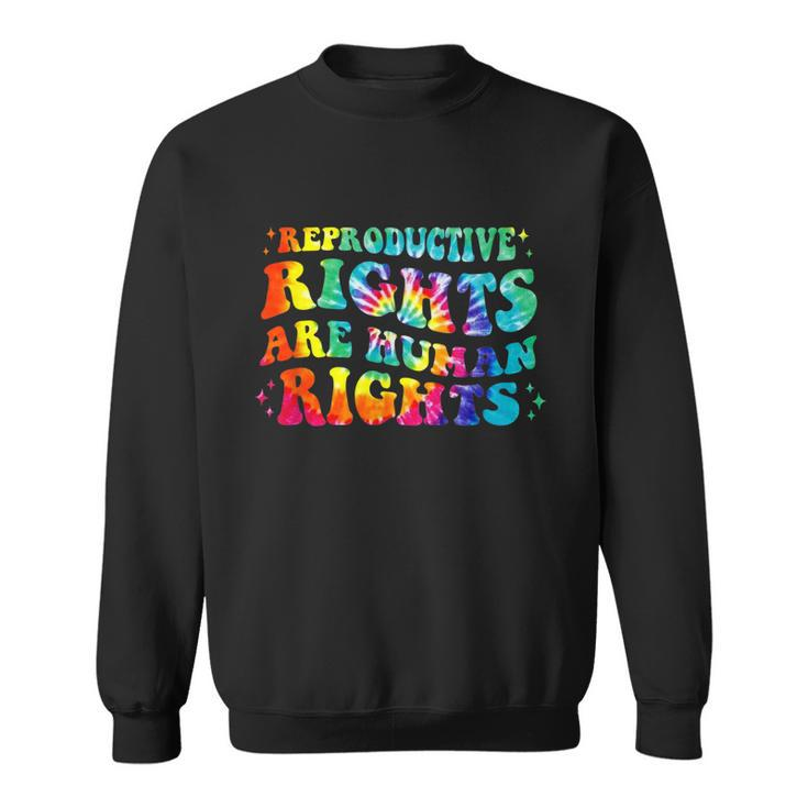 Aesthetic Reproductive Rights Are Human Rights Feminist Sweatshirt
