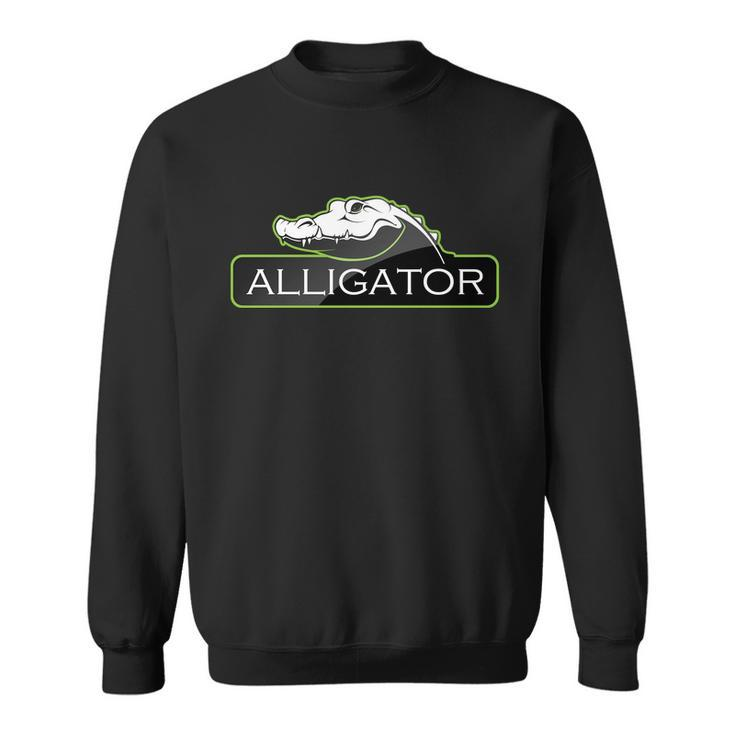Alligator Graphic Design Printed Casual Daily Basic Sweatshirt