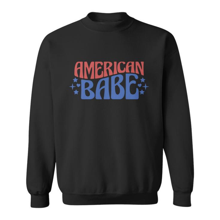 American Babe 4Th Of July V2 Sweatshirt