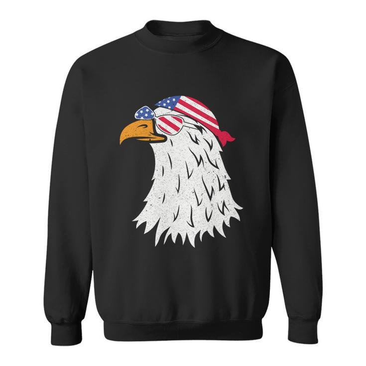 American Bald Eagle Mullet 4Th Of July Vintage Gift Sweatshirt