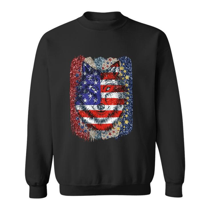 American Flag Usa 4Th Of July V2 Sweatshirt