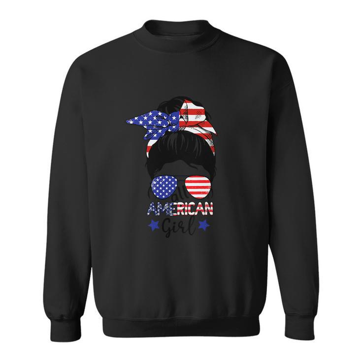 American Girl 4Th Of July V2 Sweatshirt