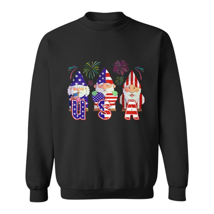 American Gnomes Usa 4Th Of July Sweatshirt