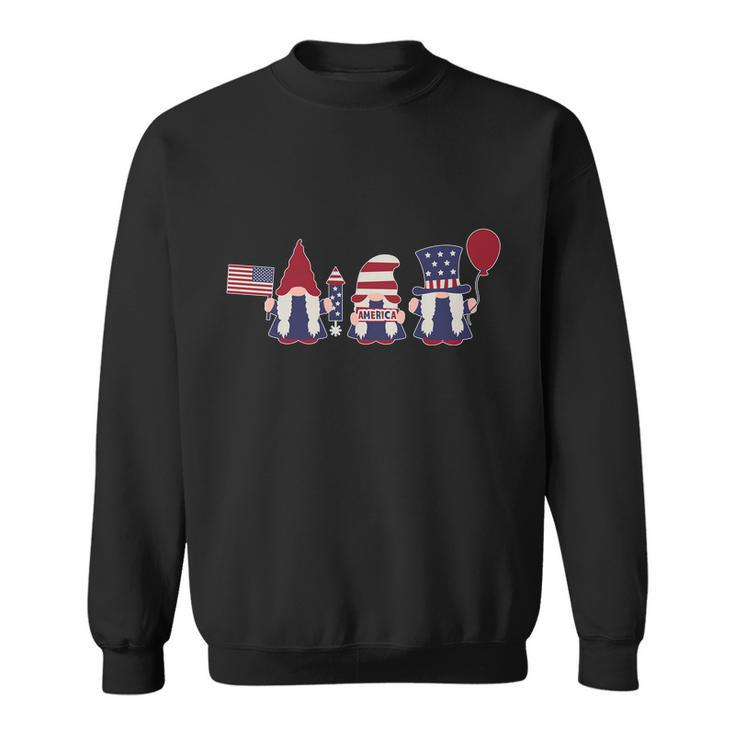 American Lawn Gnomes Usa Go America Sweatshirt