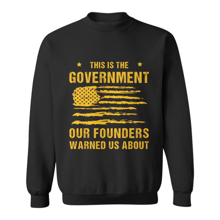 Anti Government Patriotic Americans Vintage  Sweatshirt