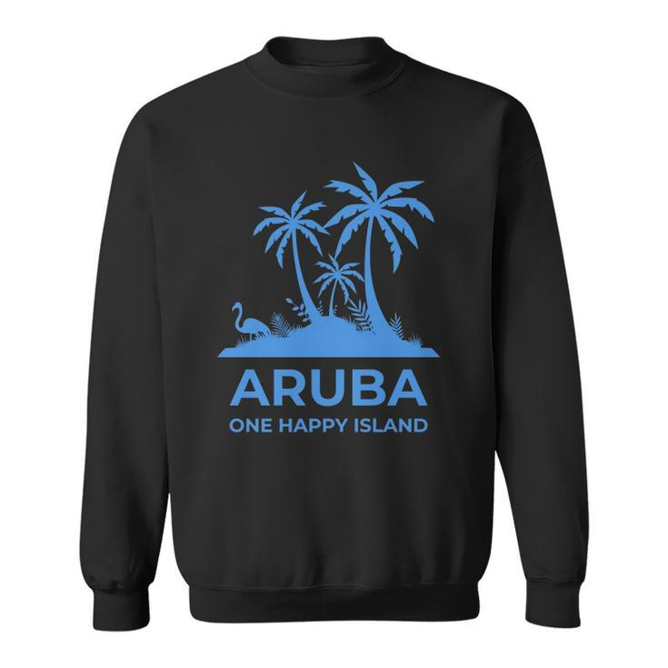 Aruba One Happy Island  V2 Sweatshirt