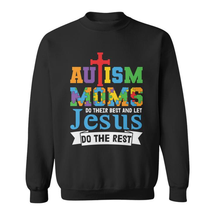 Autism Mom Gift For Autism Awareness Autism Puzzle Tshirt Sweatshirt