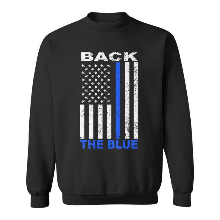 Back The Blue Support Our Police Tshirt Sweatshirt
