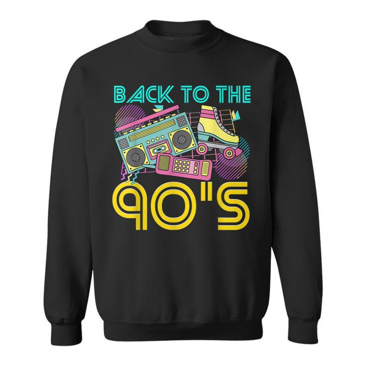 Back To The 90S Outfits For Women Retro Costume Party  Men Women Sweatshirt Graphic Print Unisex