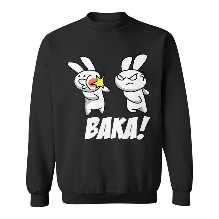 Baka Rabbit Slap Funny Anime Tshirt Sweatshirt