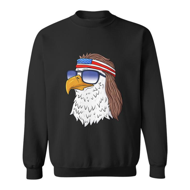 Bald Eagle Mullet 4Th Of July Funny V2 Sweatshirt