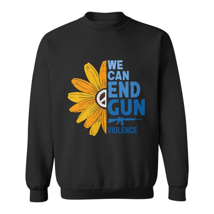 Ban Guns End Gun Violence V6 Sweatshirt