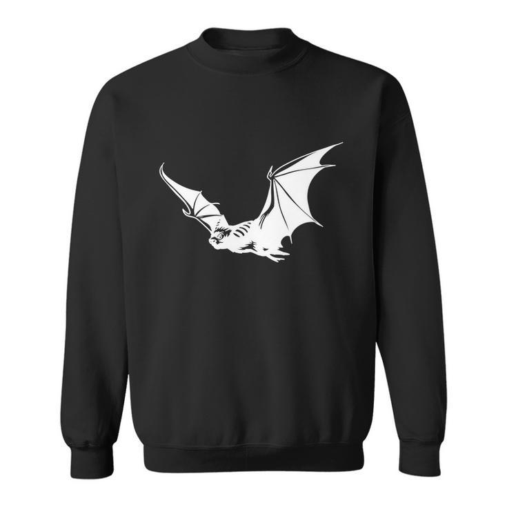 Bat Flying Funny Halloween Quote Sweatshirt