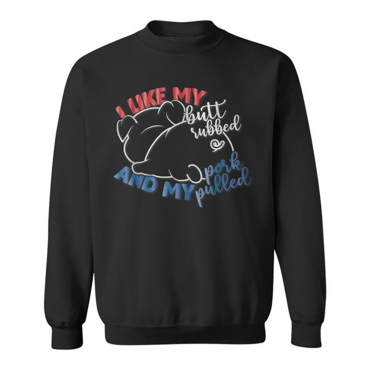 Bbq Grilling Barbecuing Barbecue Pulled Pork Grill 4Th July  Sweatshirt