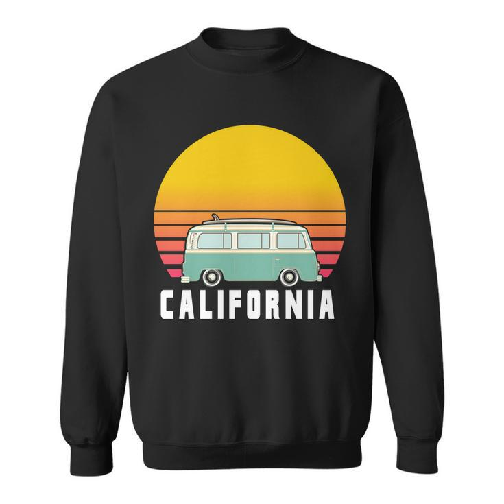 Beach Bum California Hippie Van Sweatshirt