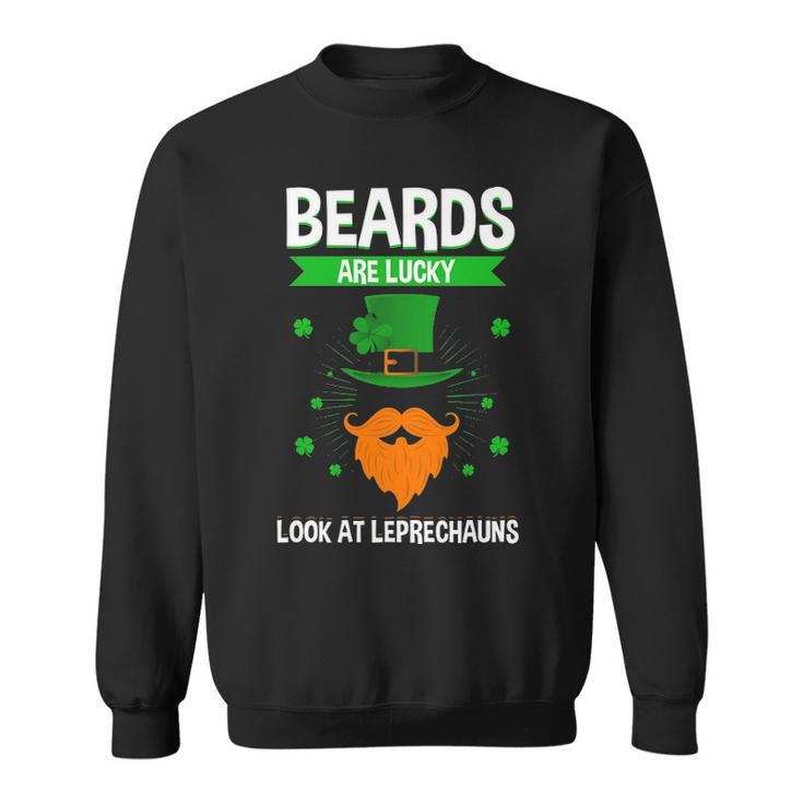 Beards Are Lucky Sweatshirt