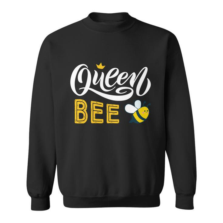 Beekeeper Queen Bee Cute Bees Honey Lover Queen Bee Gift Sweatshirt