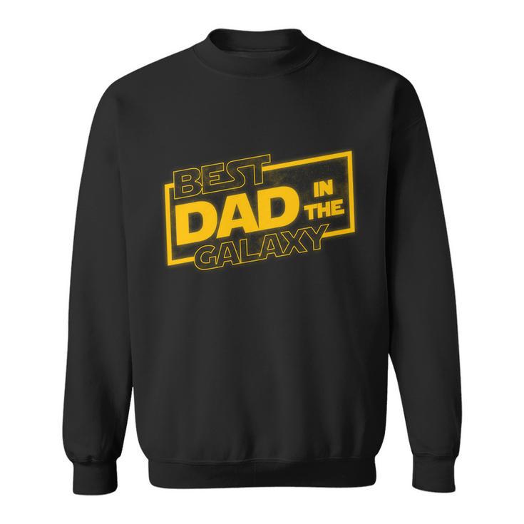 Best Dad In The Galaxy Movie Parody Logo Tshirt Sweatshirt