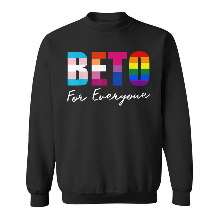 Beto For Everyone Gay Pride  Men Women Sweatshirt Graphic Print Unisex