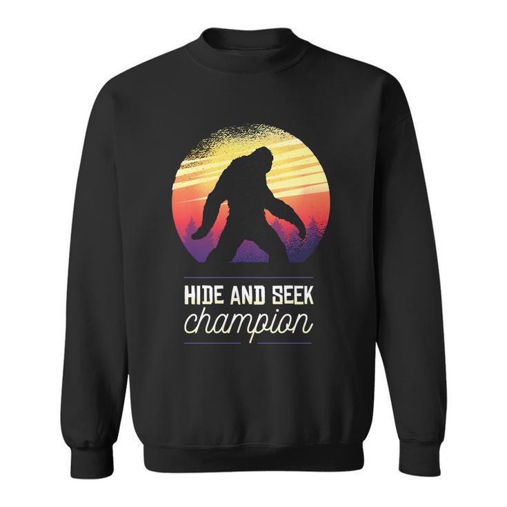 Big Foot Hide And Seek Champion Sweatshirt