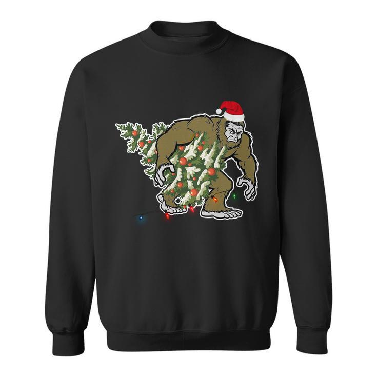 Bigfoot Stole Christmas Tshirt Sweatshirt