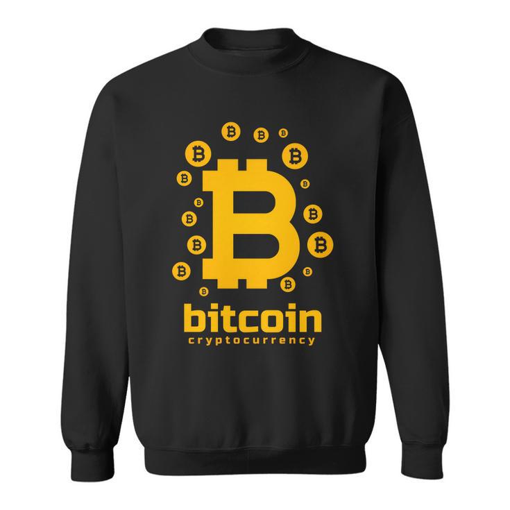 Bitcoin Cryptocurrency Logo Sweatshirt