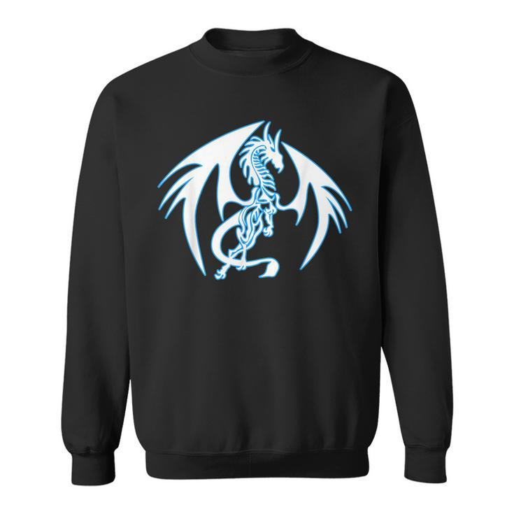 Blue Ice Dragon Kids Halloween Team Undead  Sweatshirt