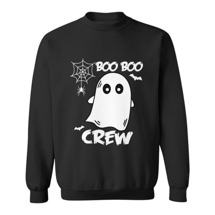 Boo Boo Crew Halloween Quote V5 Sweatshirt