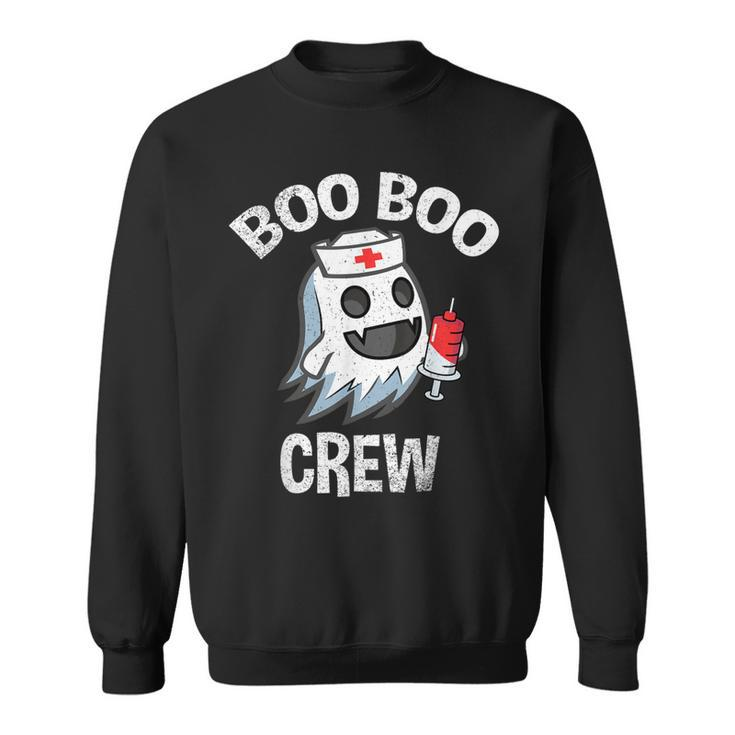 Boo Boo Crew Nurse  Halloween Costume For Women  Sweatshirt