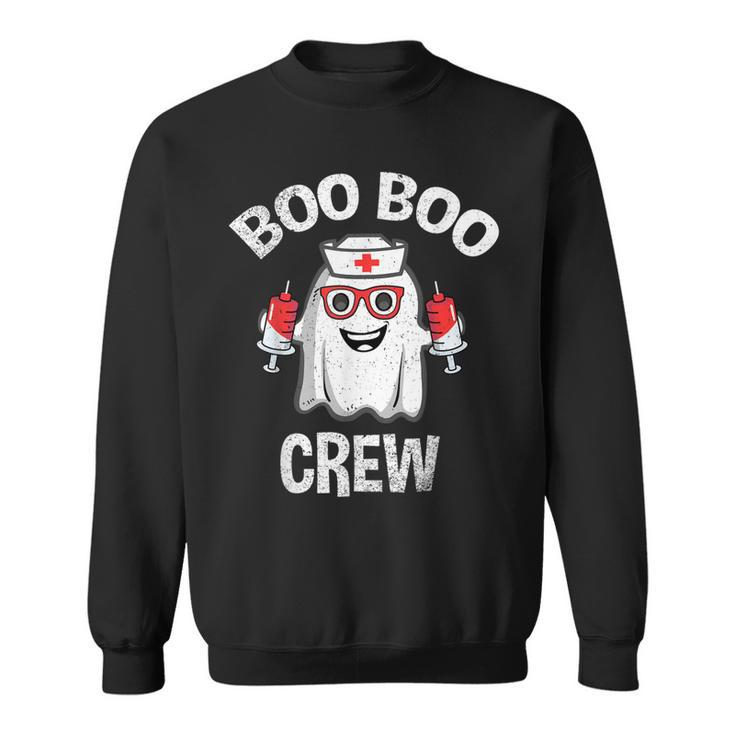 Boo Boo Crew Nurse  Halloween Costume For Womens  Sweatshirt