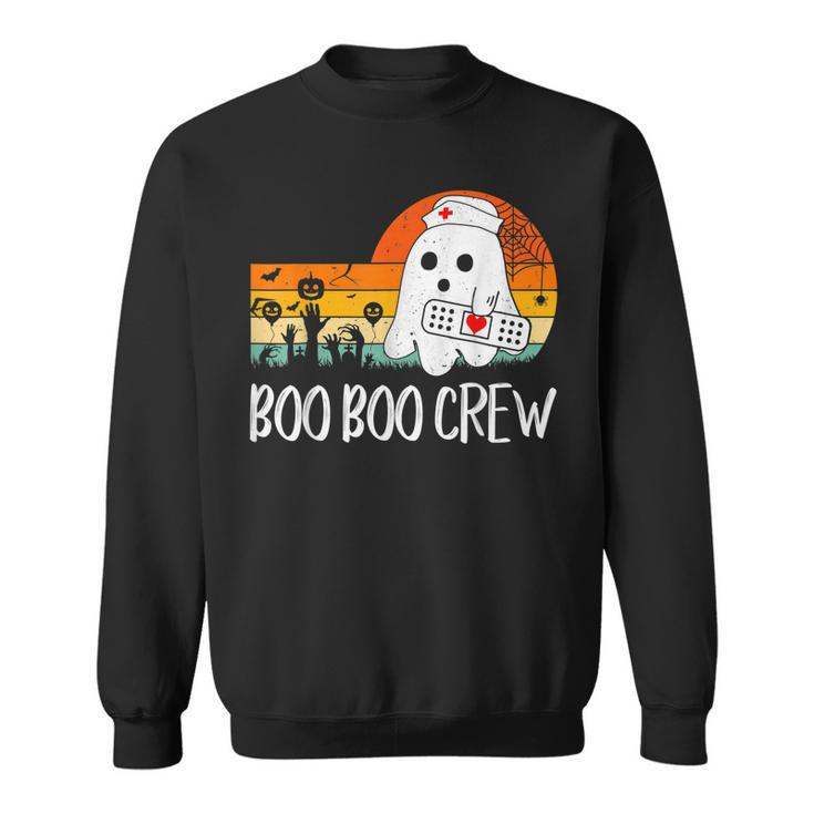 Boo Boo Crew Nurse Halloween Nurse For Women Sweatshirt