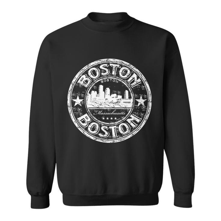 Boston Vintage Logo Tshirt Sweatshirt