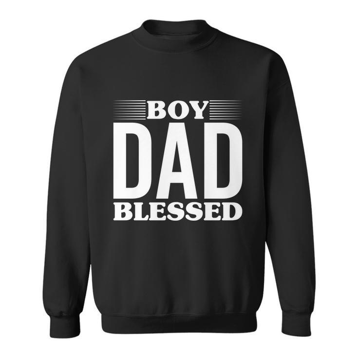 Boy Dad Blessed Sweatshirt