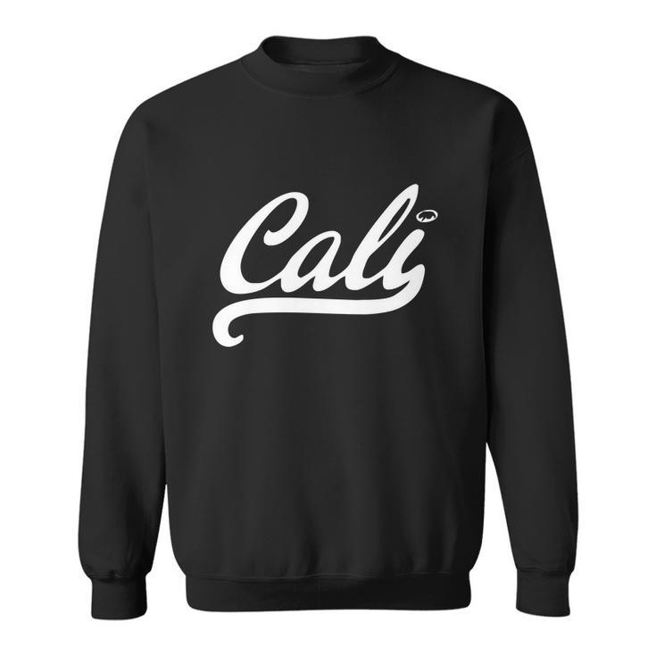 Cali Black Logo Tshirt Sweatshirt