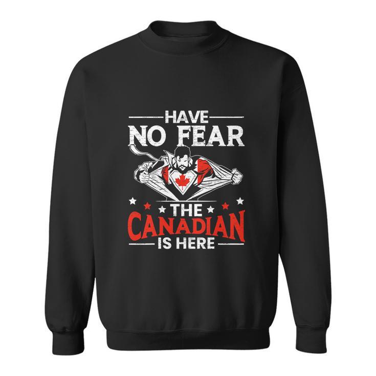 Canada Day Funny Maple Leaf Proud Canuck Sweatshirt