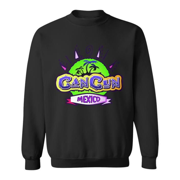 Cancun Tropical Logo Sweatshirt