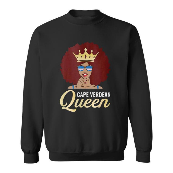 Cape Verdean Queen Cape Verdean  Sweatshirt