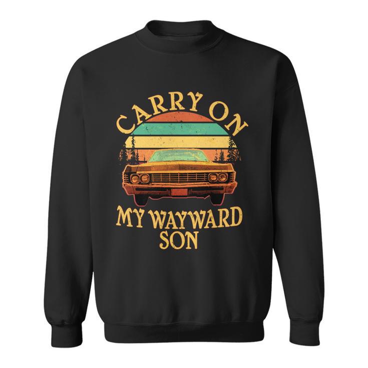 Carry On My Wayward Son Tshirt Sweatshirt