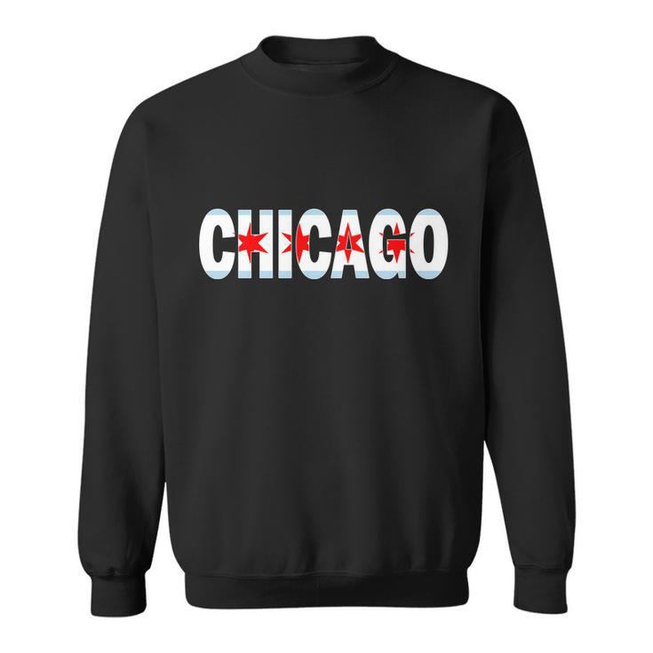 Chicago Flag Star Logo Sweatshirt