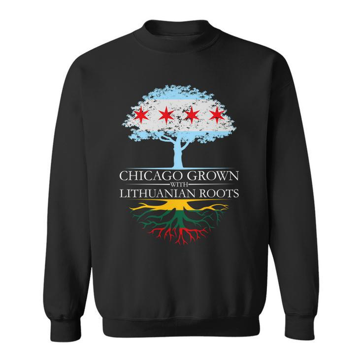 Chicago Grown With Lithuanian Roots Tshirt Sweatshirt