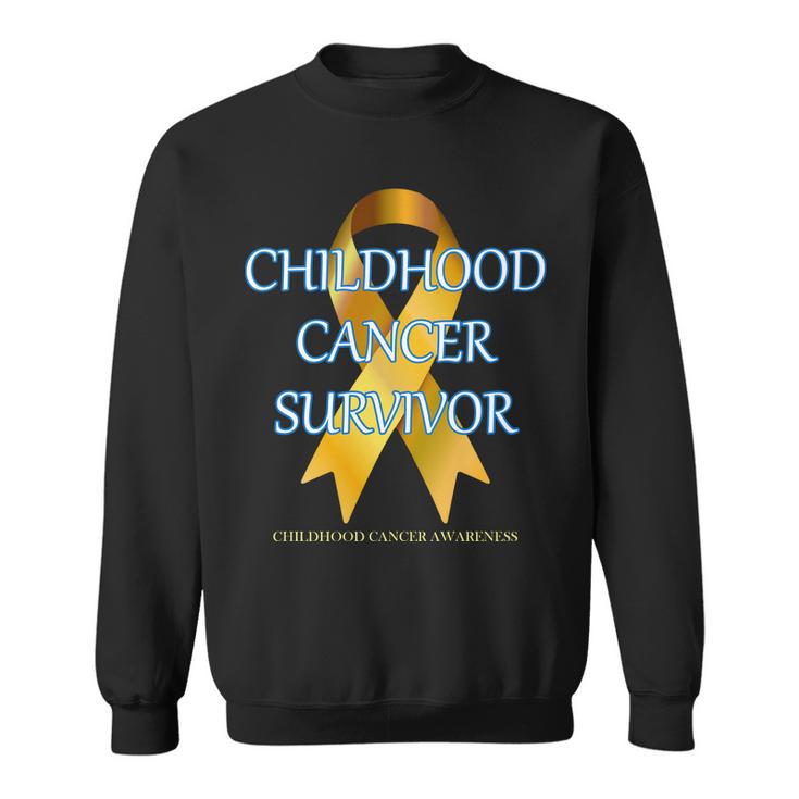 Childhood Cancer Survivor Sweatshirt