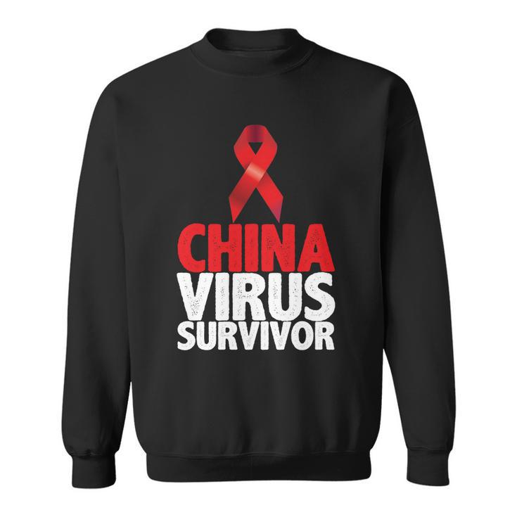 China Virus Survivor Tshirt Sweatshirt