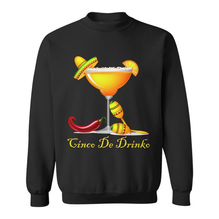 Cinco De Drinko Margarita Mayo Funny Day Of The Dead Tshirt Sweatshirt