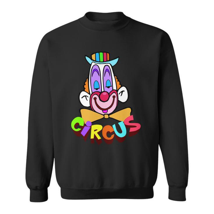Clown Circus Face Funny Retro Tshirt Sweatshirt