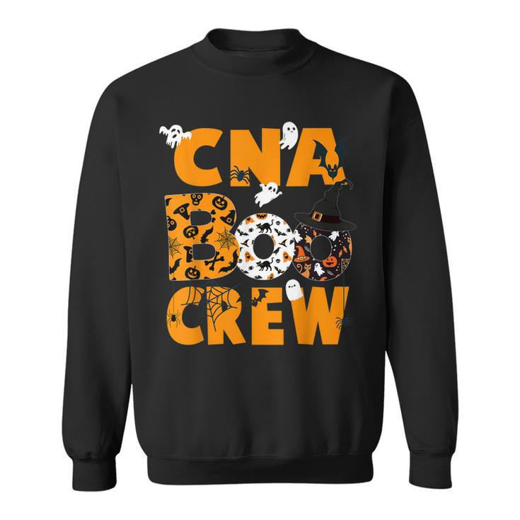 Cna Boo Crew Halloween Funny Nursing  Sweatshirt