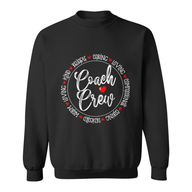 Coach Crew Instructional Coach Reading Career Literacy Pe Cool Gift Sweatshirt