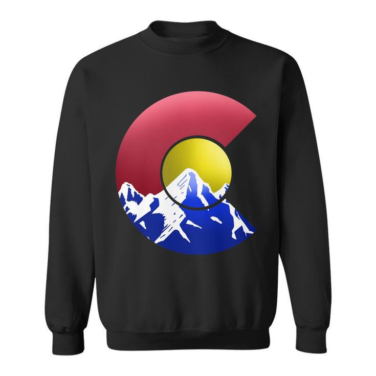 Colorado Mountains Tshirt Sweatshirt